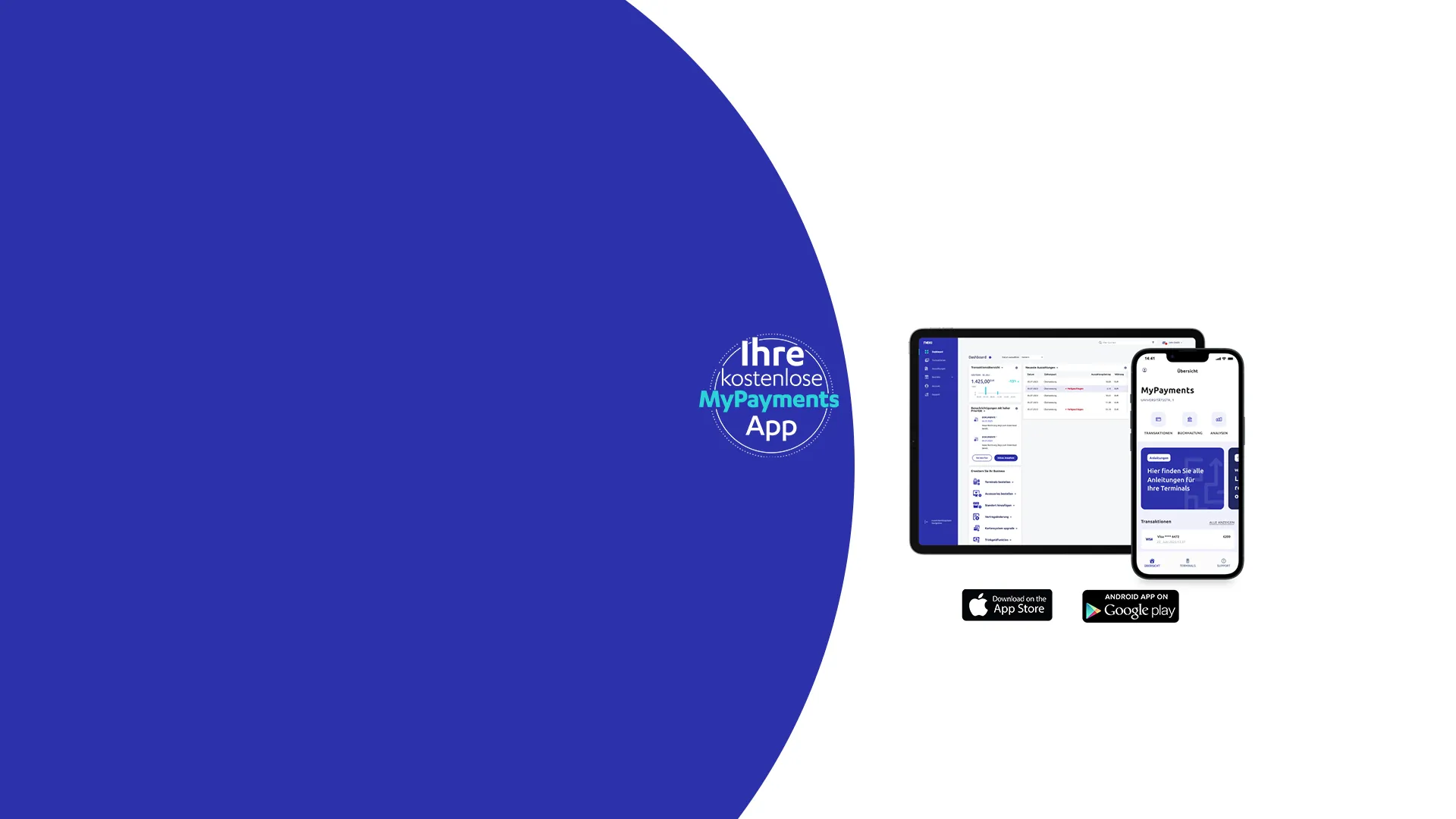 Nexi MyPayments App und Merchant Portal
