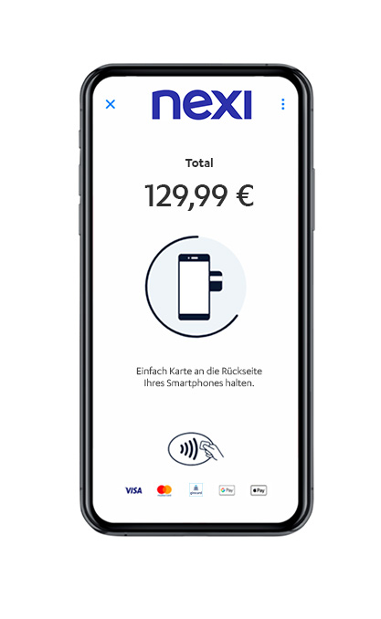 Bezahlen am SoftPOS Smartphone